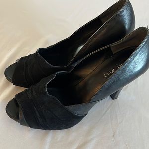 Nine West peep toe heels